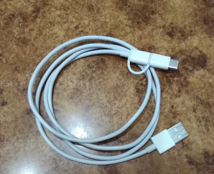 Кабель подвійний Xiaomi Mi cable 2 in 1 Micro USB + Type-C SJV4082TY - зображення 2