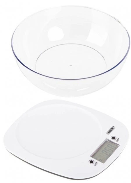 Электронные кухонные весы Mesko MS 3165 White - изображение 4