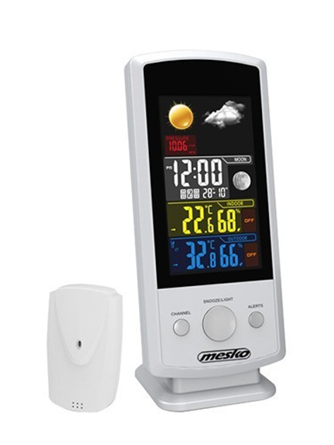 Метеостанция Mesko MS-1177 White - изображение 1
