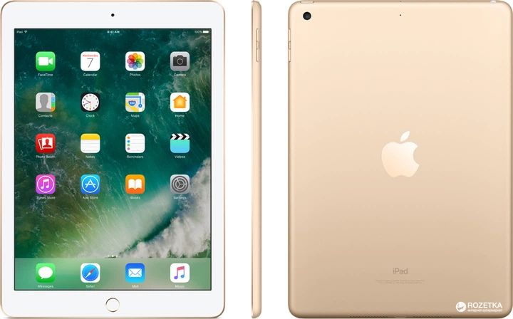 iPad本体 Apple iPad A1822 128GB Планшет Apple iPad A1822 Wi-Fi 128GB Gold (MPGW2RK/A) – фото