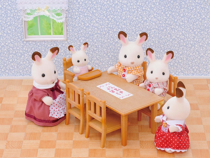 Набір Sylvanian Families Набір для їдальні. Стіл та стільці (SLV4506) - зображення 5