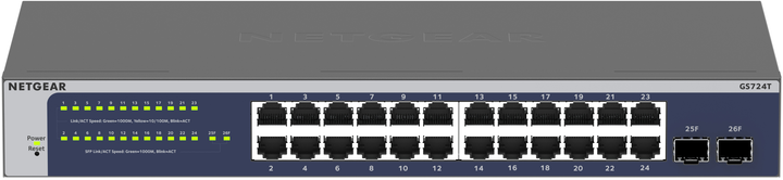 Przełącznik Netgear GS724Tv6 (GS724T-600EUS) - obraz 1