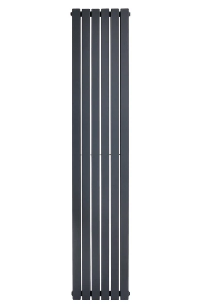 Дизайнерский вертикальный радиатор отопления ARTTIDESIGN Terni II 6/1800/354/50 серый матовый TR II.6.180.35.5.G - изображение 4