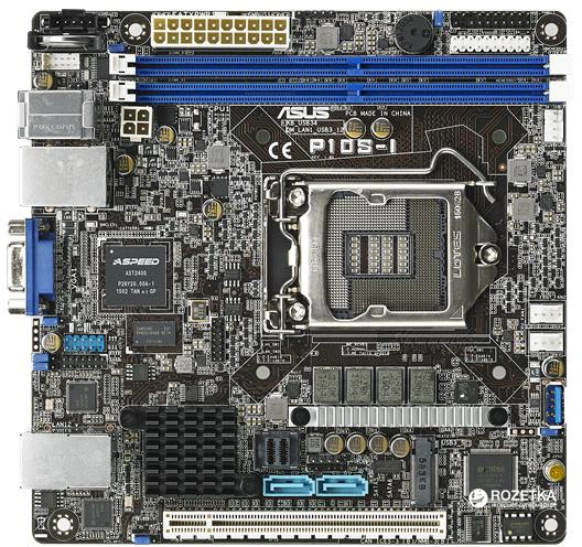 Материнская плата Asus P10S-I (s1151, Intel С232, PCI-Ex16) – фото
