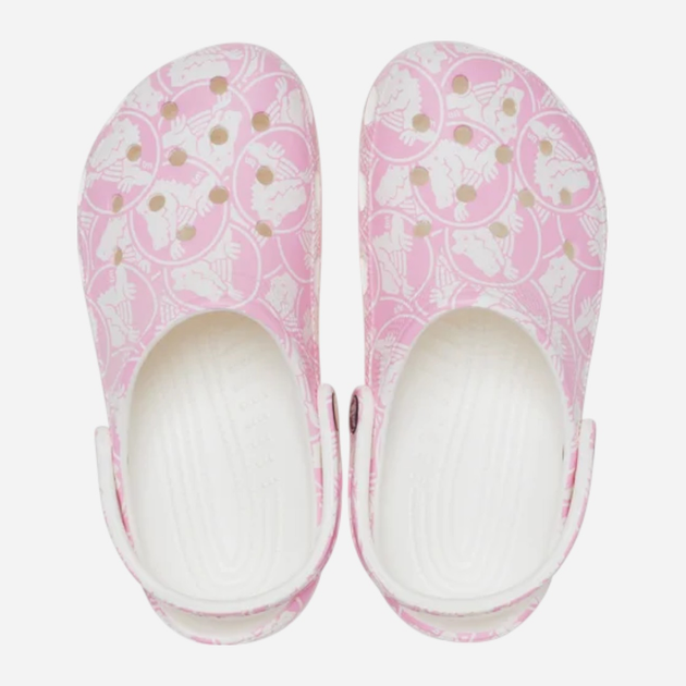 Chodaki damskie Crocs Classic Duke Print Clog 210003-6WY 38-39 (M6/W8) 24 cm Jasnoróżowe - obraz 3