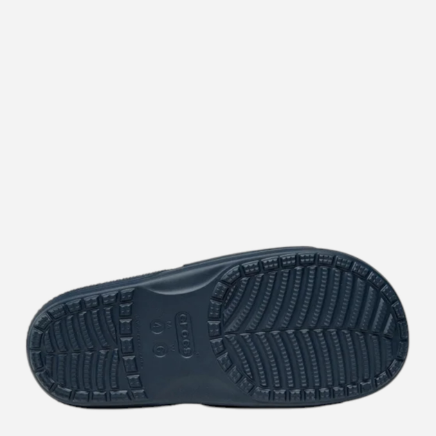 Klapki damskie basenowe Crocs Classic Slide 206121-NAV 39-40 (M7/W9) 25 cm Granatowe - obraz 7