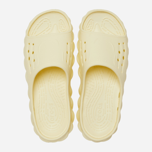 Жіночі шльопанці для пляжу Crocs Echo 208170-76O 41-42 (M8/W10) 26 см Світло-бежеві (196265562183) - зображення 3