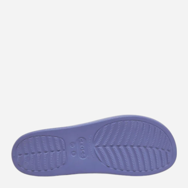 Klapki damskie basenowe Crocs Classic Platform Slide 208180-4ON 38-39 (M6/W8) 24 cm Niebieskie - obraz 5