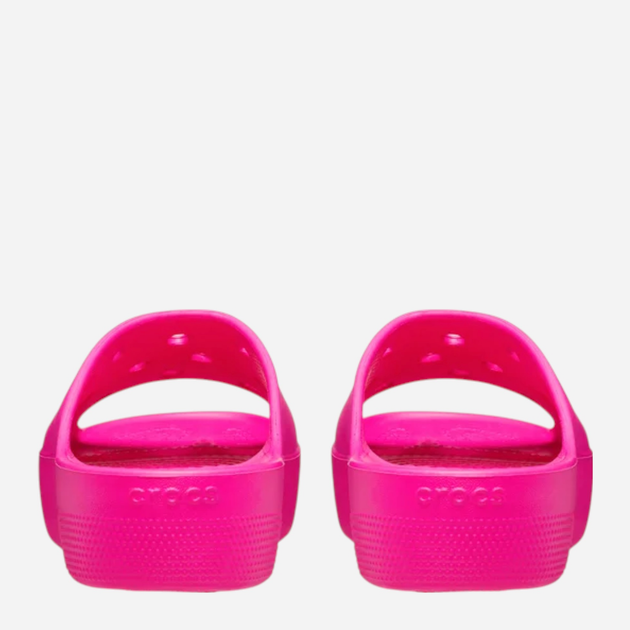 Жіночі шльопанці для пляжу Crocs Classic Platform Slide 208180-6TW 38-39 (M6/W8) 24 см Рожеві (196265652921) - зображення 3