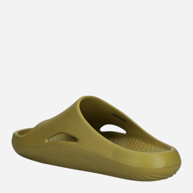 Чоловічі шльопанці для пляжу Crocs Mellow Slide 208392-3UA 42-43 (M9/W11) 27 см Хакі (196265653539) - зображення 3