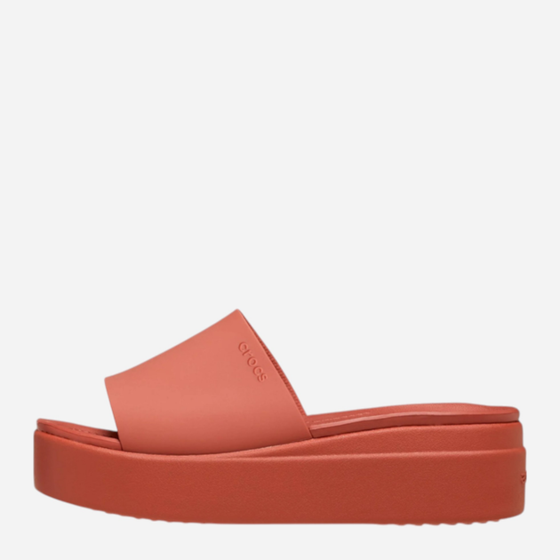 Жіночі шльопанці Crocs Brooklyn Slide 208728-2DT 37-38 (M5/W7) 23 см Червоні (196265603244) - зображення 3