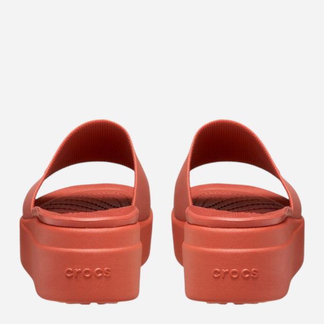Жіночі шльопанці Crocs Brooklyn Slide 208728-2DT 37-38 (M5/W7) 23 см Червоні (196265603244) - зображення 4