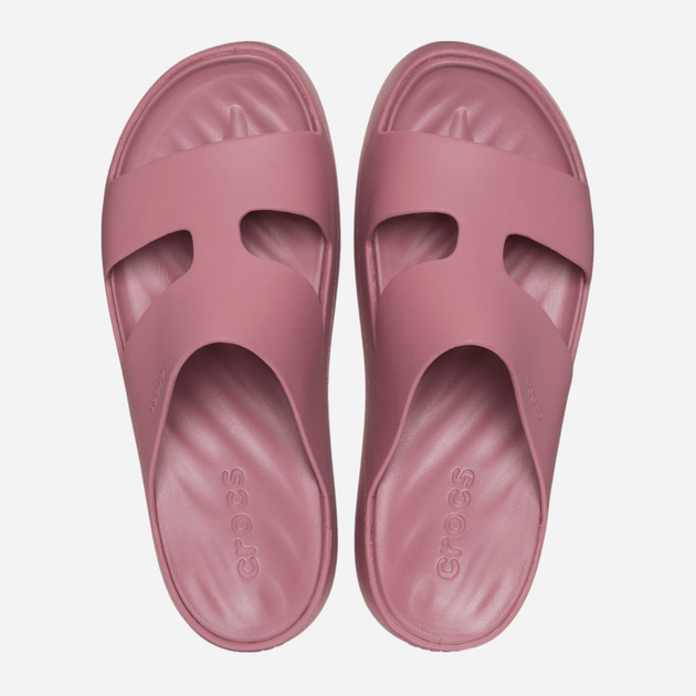 Klapki damskie na platformie Crocs Getaway Platform H-Strap 209409-5PG 42-43 (M9/W11) 27 cm Ciemnoróżowe - obraz 3