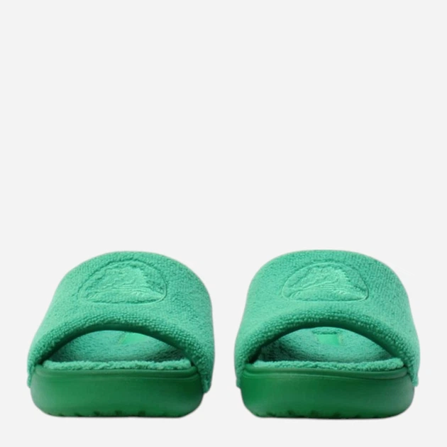 Klapki męskie Crocs Classic Towel Slide 209962-3WH 43-44 (M10/W12) 28 cm Zielone - obraz 4