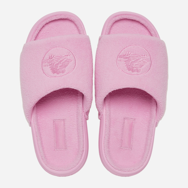Жіночі шльопанці Crocs Classic Towel Slide 209962-6WY 41-42 (M8/W10) 26 см Світло-рожеві (196265675807) - зображення 3