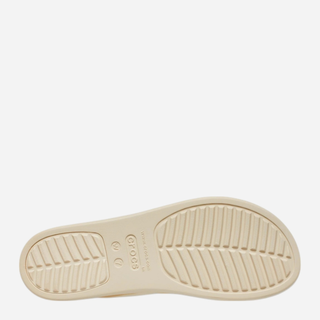 Жіночі сандалії Crocs Brooklyn Strappy Low 206751-2Y2 42-43 (M9/W11) 27 см Бежеві (196265212897) - зображення 6