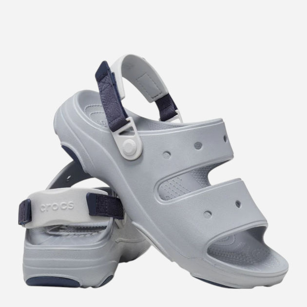 Чоловічі сандалії Crocs Classic All Terrain 207711-007 48-49 (M13) 31 см Світло-сірі (196265229635) - зображення 6