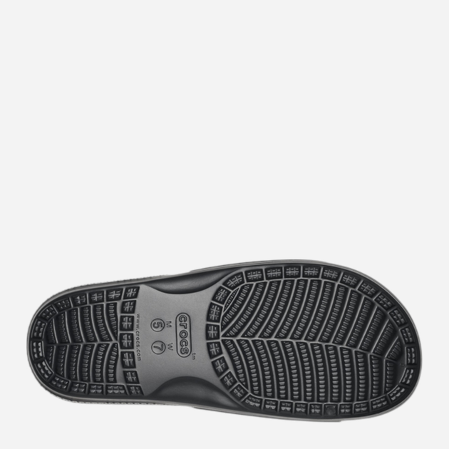 Klapki męskie basenowe Crocs Jibbitz Classic 206121-BLK 41-42 (M8/W10) 26 cm Czarne - obraz 5