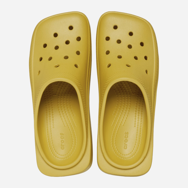Chodaki męskie gumowe Crocs Classic Blunt Toe 209562-76A 46-47 (M12) 30 cm Żółte - obraz 3