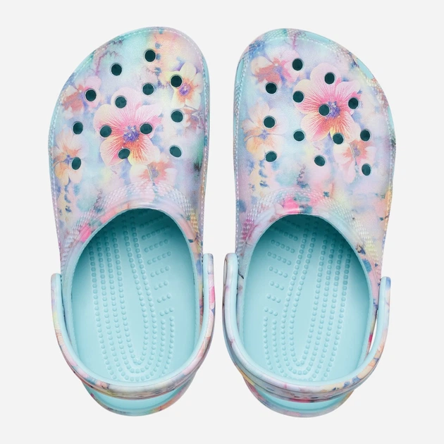 Chodaki damskie Crocs Classic Dream Clog 207567-4SU 38-39 (M6/W8) 24 cm Turkusowe - obraz 3
