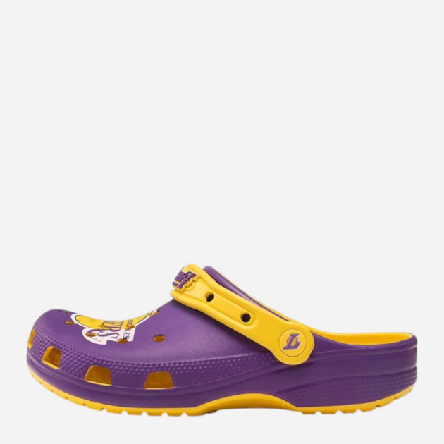 Chodaki damskie Crocs NBA Los Angeles Lakers Cls Clg 208650-75Y 37-38 (M5/W7) 23 cm Fioletowe - obraz 4