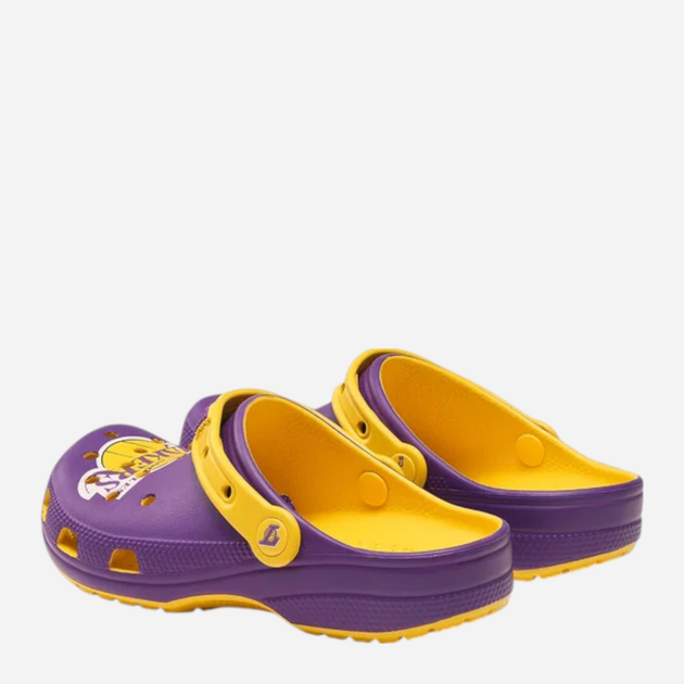 Chodaki damskie Crocs NBA Los Angeles Lakers Cls Clg 208650-75Y 37-38 (M5/W7) 23 cm Fioletowe - obraz 5