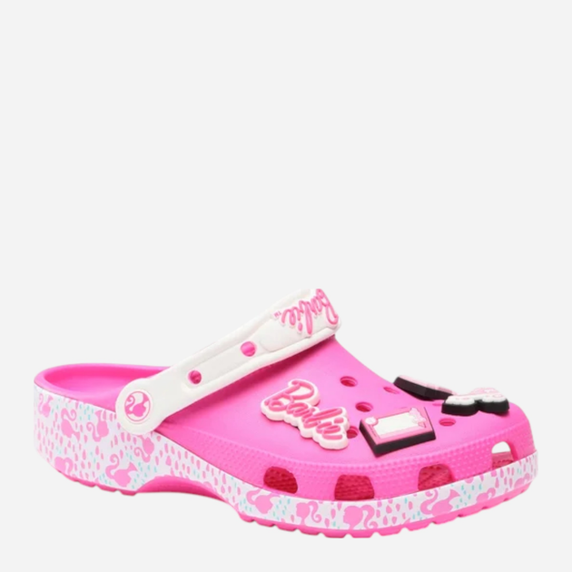 Жіночі крокси Crocs Classic Barbie Clog 208817-6QQ 36-37 (M4/W6) 22 см Рожеві (196265384440) - зображення 3