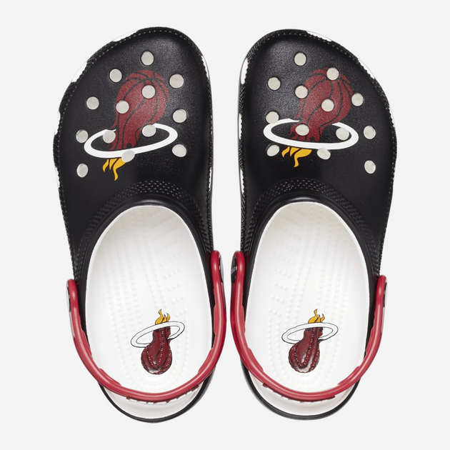 Chodaki damskie Crocs NBA x Classic Clog 208861-001 39-40 (M7/W9) 25 cm Czarne - obraz 3