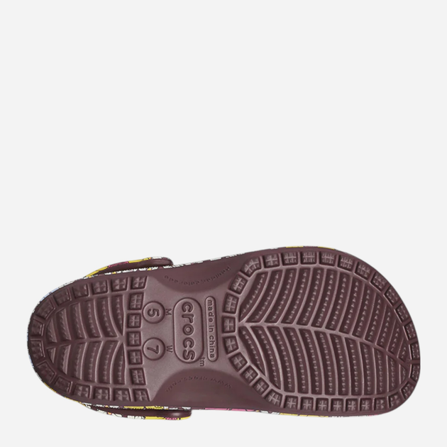 Жіночі крокси Crocs Classic Retro Floral Clog 208954-DCMT 37-38 (M5/W7) 23 см Різнокольорові (196265431540) - зображення 7