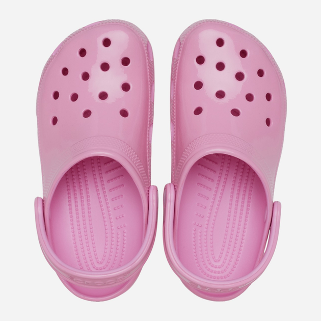 Chodaki damskie Crocs Classic High Shine Clog 209609-6WY 39-40 (M7/W9) 25 cm Jasnoróżowe - obraz 3