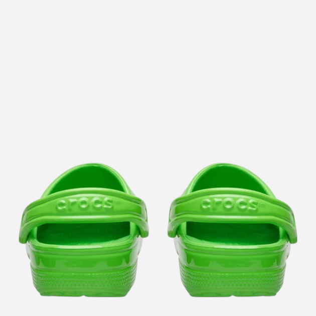 Chodaki damskie Crocs Classic Neon Hl Clog 209683-3WA 38-39 (M6/W8) 24 cm Zielone - obraz 3