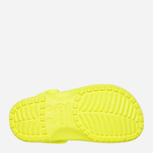 Chodaki damskie Crocs Classic Neon Hl Clog 209683-76M 39-40 (M7/W9) 25 cm Żółte - obraz 5