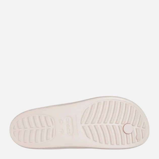 Klapki japonki damskie na platformie Crocs Classic Platform 207714-FLGO 39-40 (M7/W9) 25 cm Jasnoróżowe - obraz 6