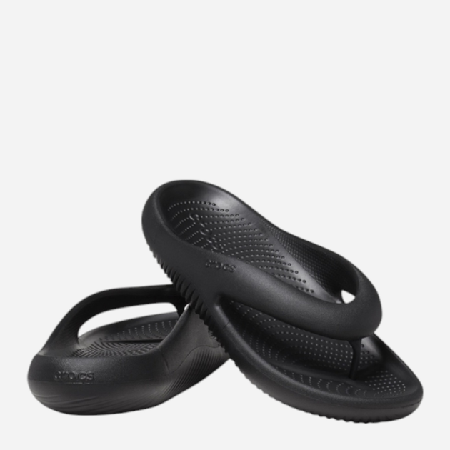 Klapki japonki damskie basenowe Crocs Mellow Recovery Flip 208437-001 39-40 (M7/W9) 25 cm Czarne - obraz 4