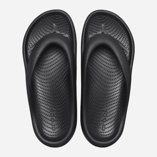 Klapki japonki męskie Crocs Mellow Recovery Flip 208437-001 42-43 (M9/W11) 27 cm Czarne - obraz 3