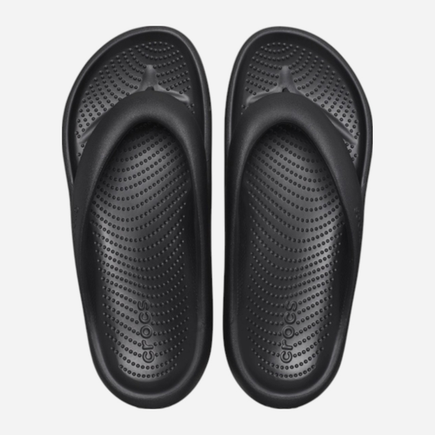 Klapki japonki damskie basenowe Crocs Mellow Recovery Flip 208437-001 39-40 (M7/W9) 25 cm Czarne - obraz 6
