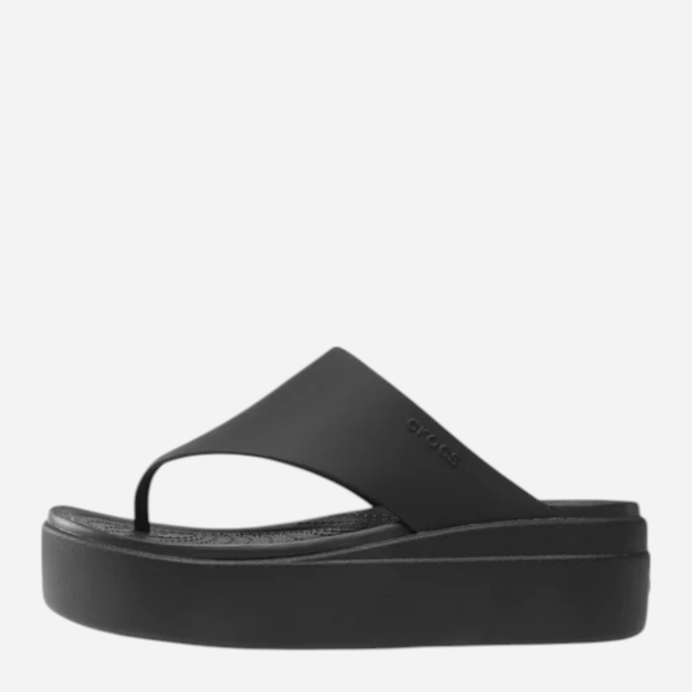 Жіночі в'єтнамки Crocs Brooklyn Flip 208727-001 41-42 (M8/W10) 26 см Чорні (196265368075) - зображення 3