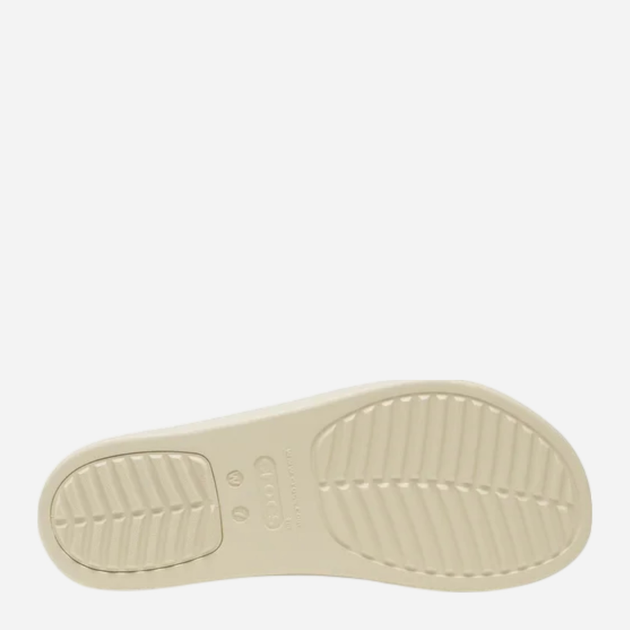 Жіночі в'єтнамки Crocs Brooklyn Flip 208727-2Y2 41-42 (M8/W10) 26 см Бежеві (196265368150) - зображення 6