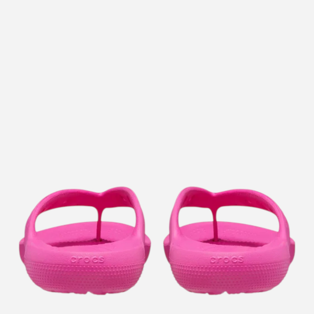 Жіночі в'єтнамки для пляжу Crocs Classic Flip V 209402-6UB 39-40 (M7/W9) 25 см Рожеві (196265530496) - зображення 4