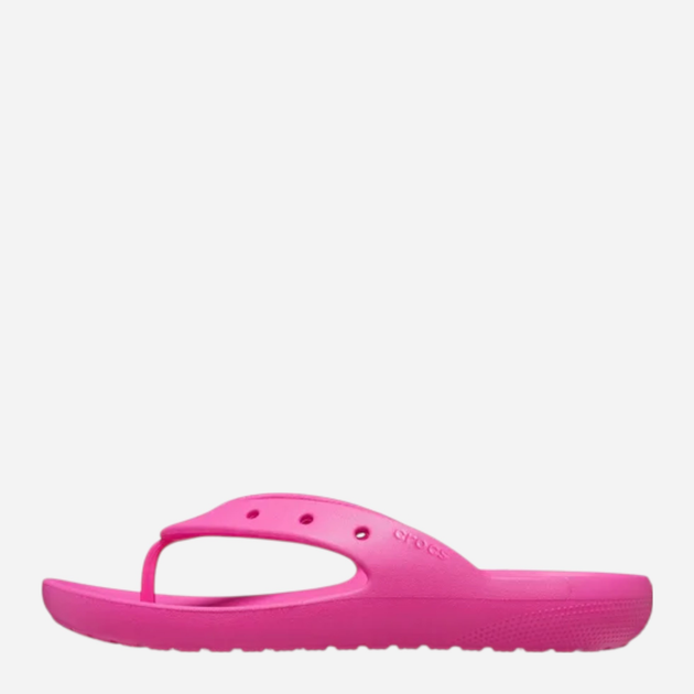 Klapki japonki damskie basenowe Crocs Classic Flip V 209402-6UB 41-42 (M8/W10) 26 cm Różowe - obraz 3
