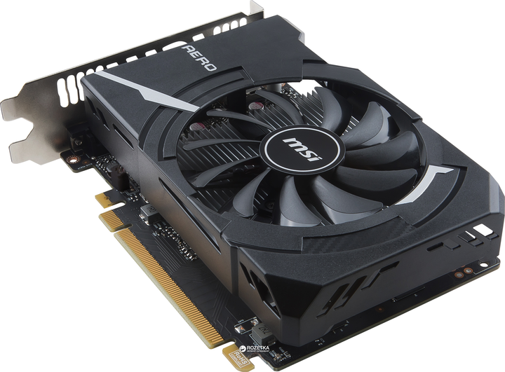 Відеокарта MSI PCI-Ex GeForce GTX 1050 Ti Aero ITX OC 4GB
