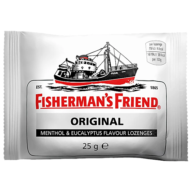 Епкаліптові пастилки для горла Fisherman’s Friend Original, 25 г hals_original_25 - изображение 1