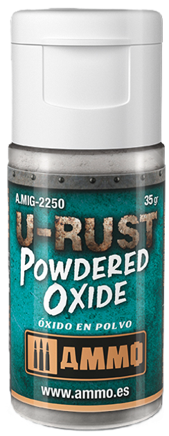 Засіб для створення ефектів іржі Ammo U-Rust - Powdered Oxide 35 г (8432074022503) - зображення 1