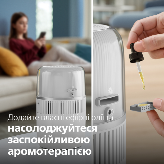 Зволожувач повітря PHILIPS 5000 series HU5710/00 - зображення 7