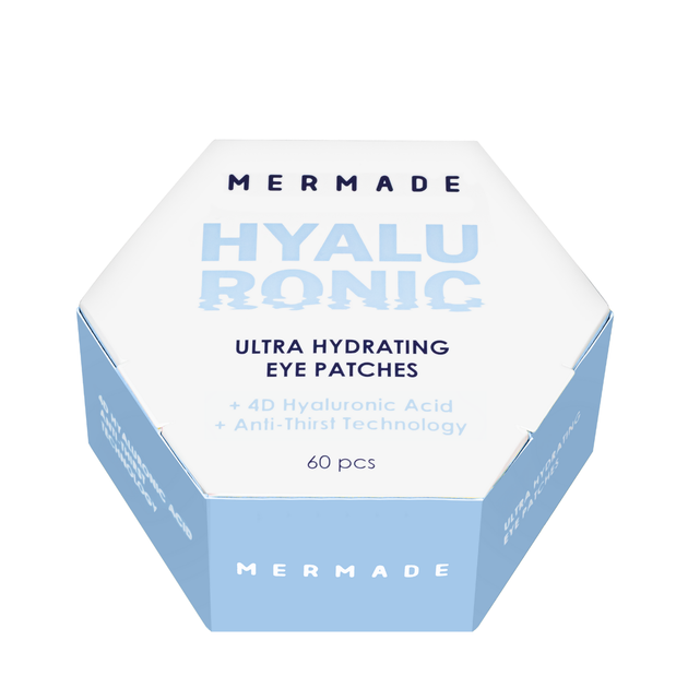 Патчі для шкіри навколо очей зволожувальні Mermade 4D Hyaluronic Acid & Аnti-thirst technology 60 шт - изображение 2