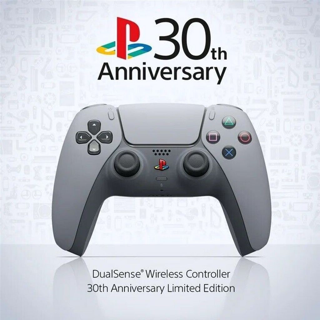 Kontroler bezprzewodowy Sony PlayStation DualSense 30th Anniversary Edition (0711719596882) - obraz 3