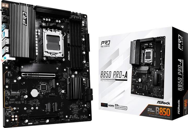 Материнська плата ASRock B850 Pro-A (sAM5, AMD B850, PCI-Ex16) - зображення 5