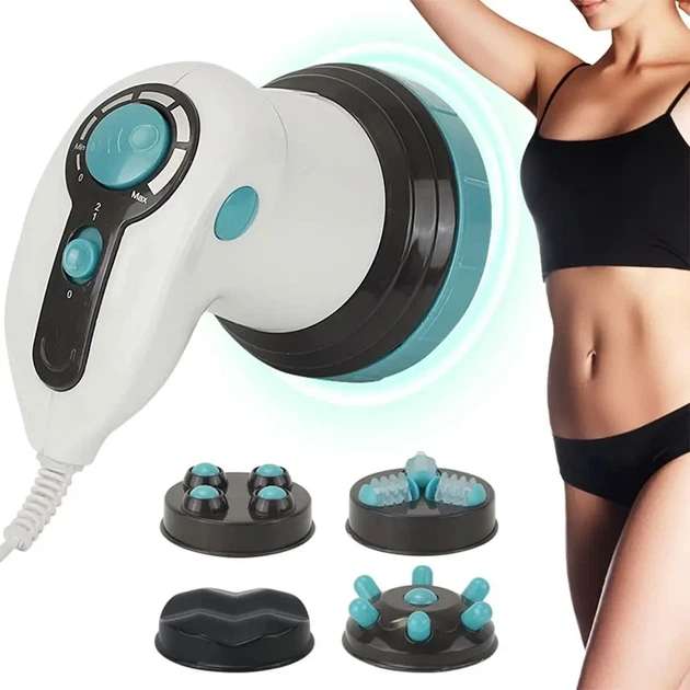 Инфракрасный антицеллюлитный массажер 3в1 Beauty Body Innovation Sculptural Электро вибромассажер тела - изображение 5