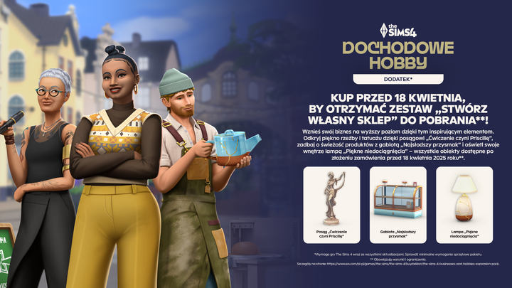 Gra PC (DLC) The Sims 4 Dochodowe hobby (Klucz elektroniczny) (5030938125242) - obraz 4