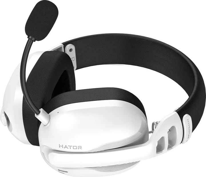 Навушники Hator Hyperpunk 3 Wireless White (8721249196843) - зображення 8